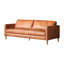 Geoffrey Genuine 3 Seater Leather Sofa