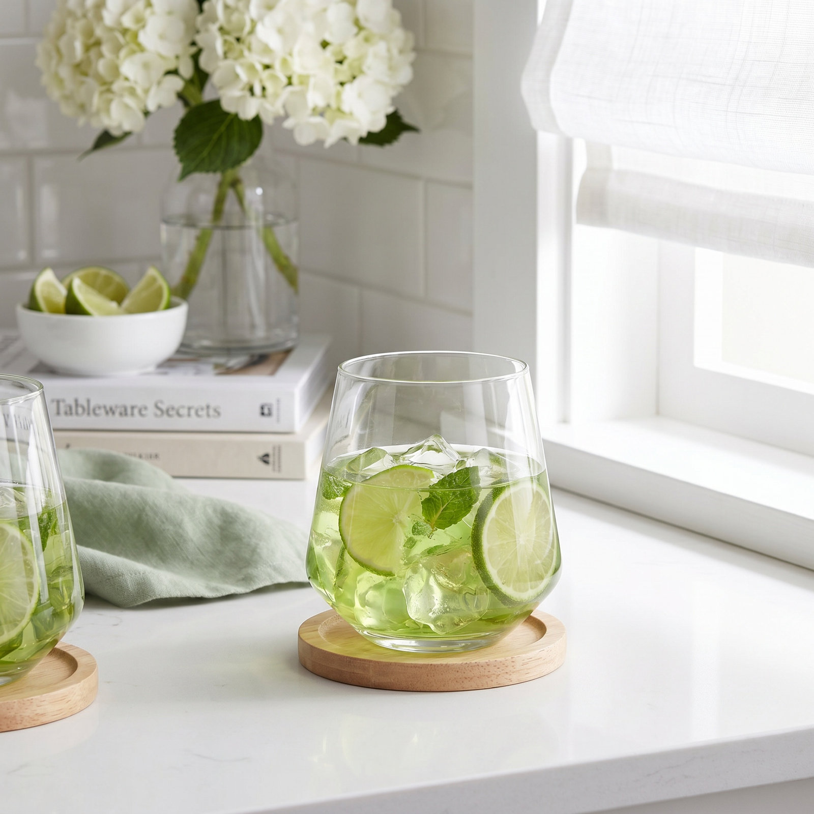 Pure Crystal Stemless Wine Glass