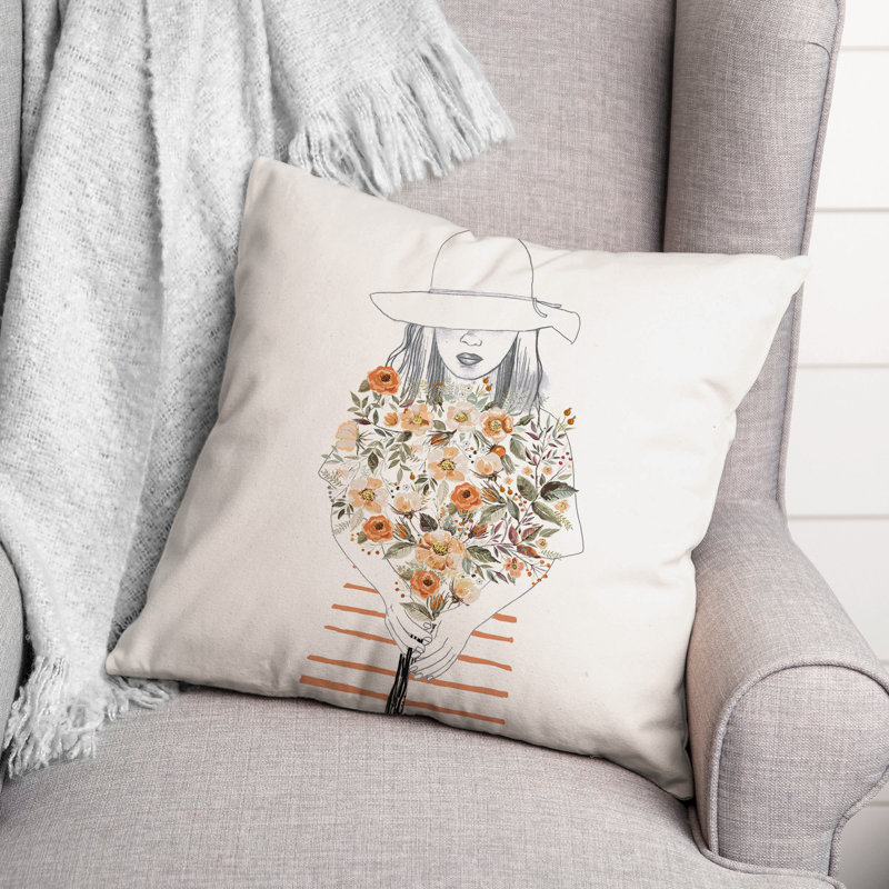  Housse de coussin carré et insert