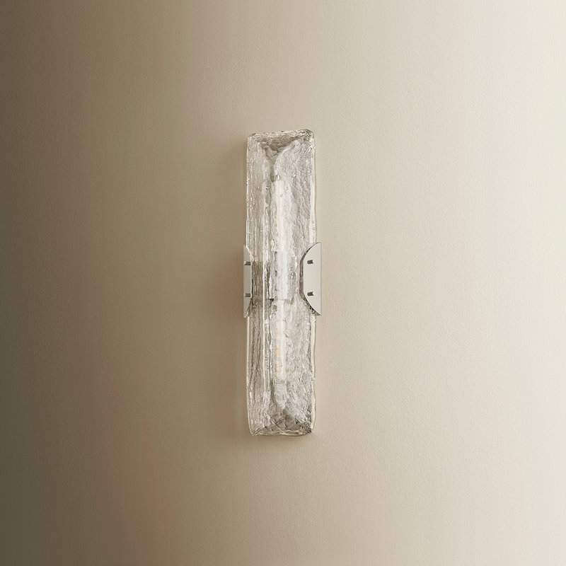 Nordic Wall Sconce, Polished Nickel
