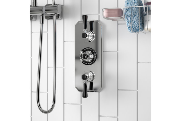 Modern shower and shower valve