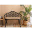 Banc de jardin Tulip
Noir avec coussin