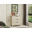 Armoire 3 tiroirs, mobilier américain, convenant à la chambre à coucher, au salon et au bureau