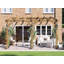 Dunster House Wooden Lean To Pergola Kit Wall Mounted Garden Plant Frame Leviathan-116479785