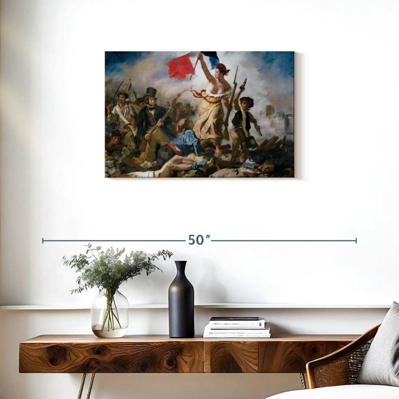 Keiri Liberty guidant les gens, H 20 po x l 30 po