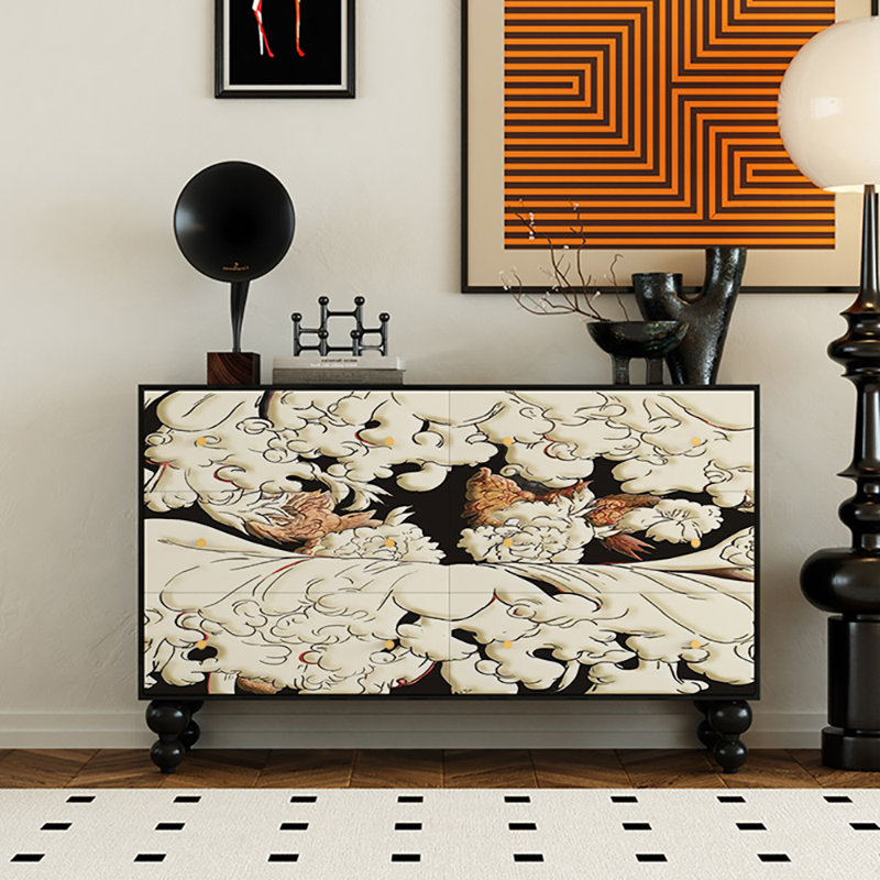 53.1in Six-drawer Sideboard Cabinet