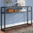 Swanage 50.25'' Glass Top Console Table