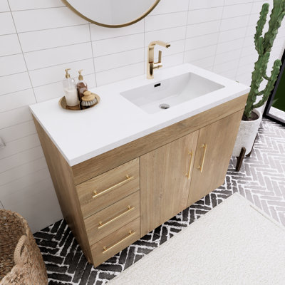 Meuble-lavabo simple l 42 po