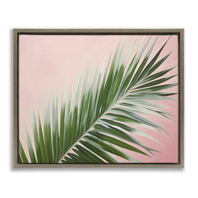  "Wispy Palm Leaf", art mural sur toile flottante par Arlington Prints