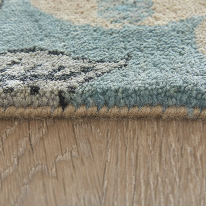 Tapis floral et botanique Vivendi, Beige, Rectangle 8 pi 6 po x 11 pi 6 po
