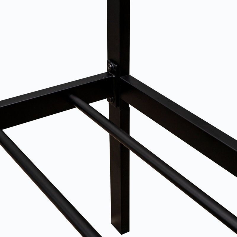 Structure de lit Stonecrest 82,63 po, Noir