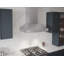 Zephyr Podesta 36 in. 600 CFM Wall Mount Range Hood with LED Lights in Stainless Steel