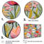 Egremont - Ensemble de décorations murales tulipes-108458246-108458248