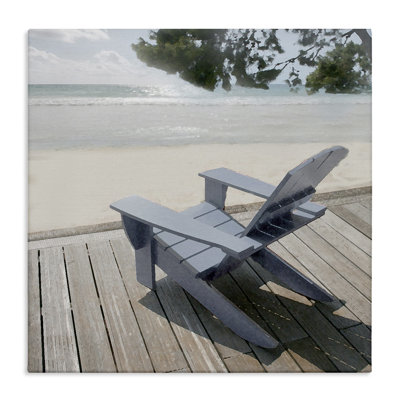 «Greek Chair Beach Landscape» par Noah Bay