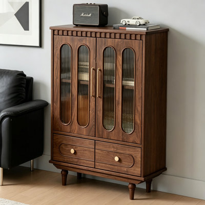 Luxury Minimalist Solid Wood Storage Accent Chest