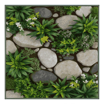 Tapis vert lavable à la machine