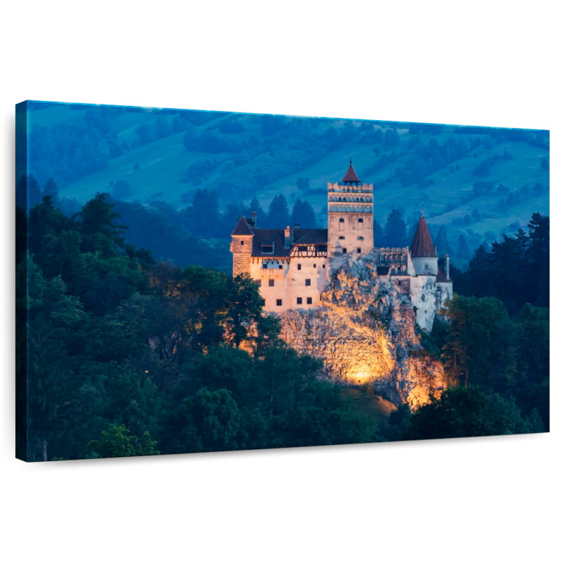 Château de Bran Hill, H 34 po x l 51 po