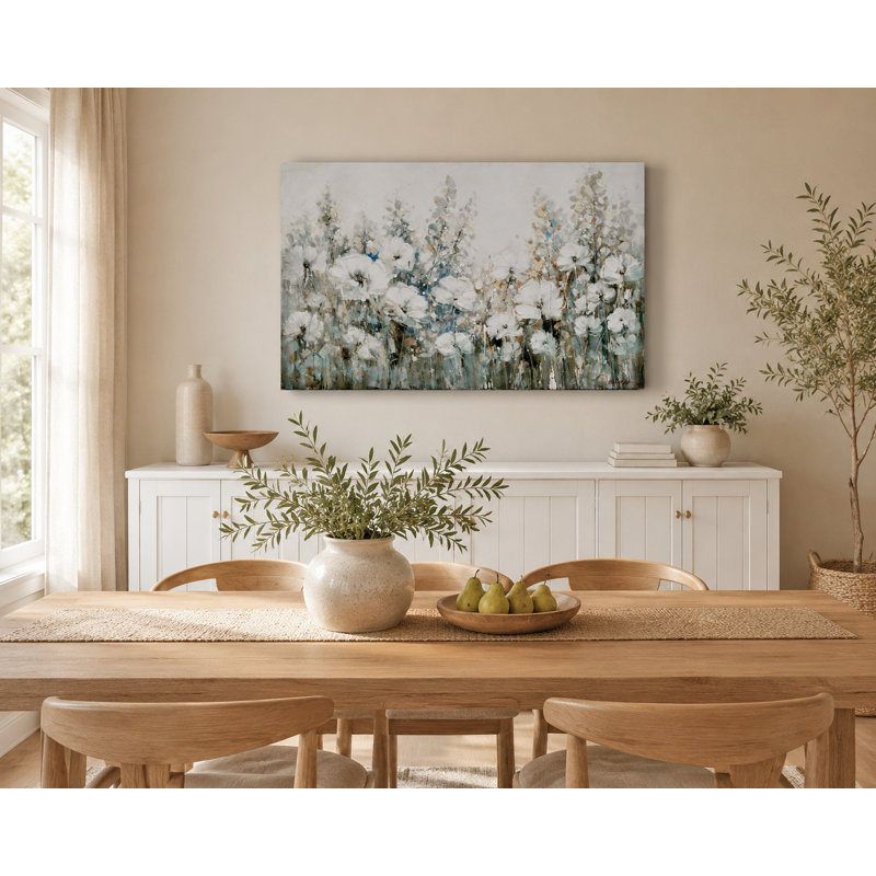 Wrapped Canvas Painting, 30" H x 40" W x 1.5" D