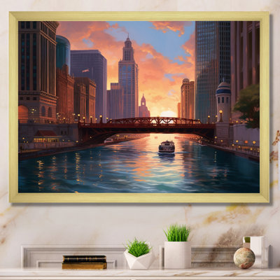 Chicago City Scene IV " Chicago City Scene IV "