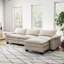 Canapé modulaire de luxe avec repose-pieds-1332912256