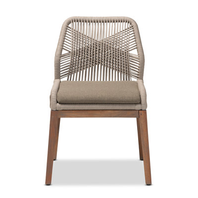 Chaise d'appoint de salle à manger Mid-Century
