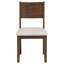 Chaise rembourrée en bois massif Canton-1891555150