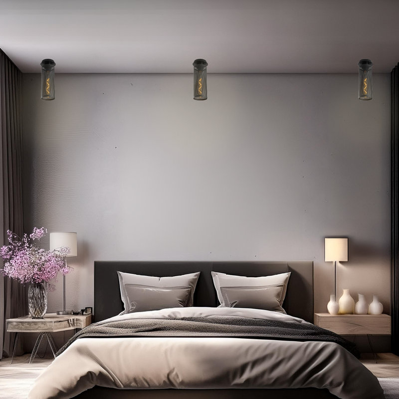 Plafonnier encastré 1 lumière 3,94 po Driffield