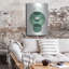 Art mural en métal «In Entre 2 Green» par Danhui Nai, Wrought Studio ™-574468192