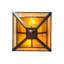 "T" Mission 2 - Light Semi Flush Mount