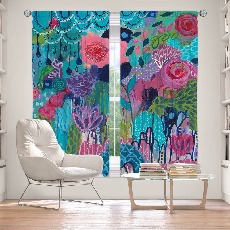 Ensemble de rideaux 2 pièces Carrie Schmitt, L 40 po x L 82 po