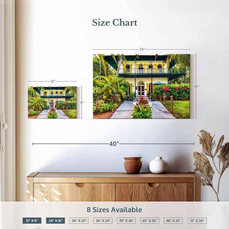 Rorry Historic Key West, 16" H x 24" W