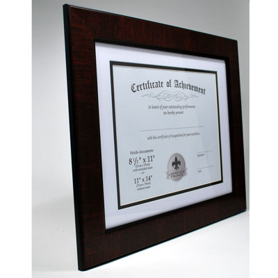 Cadre photo double usage certificate Buda