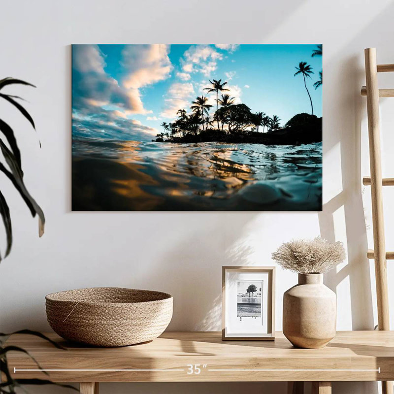 Gillard Maui, Hawaii, paysage marin, H 16 po x l 24 po