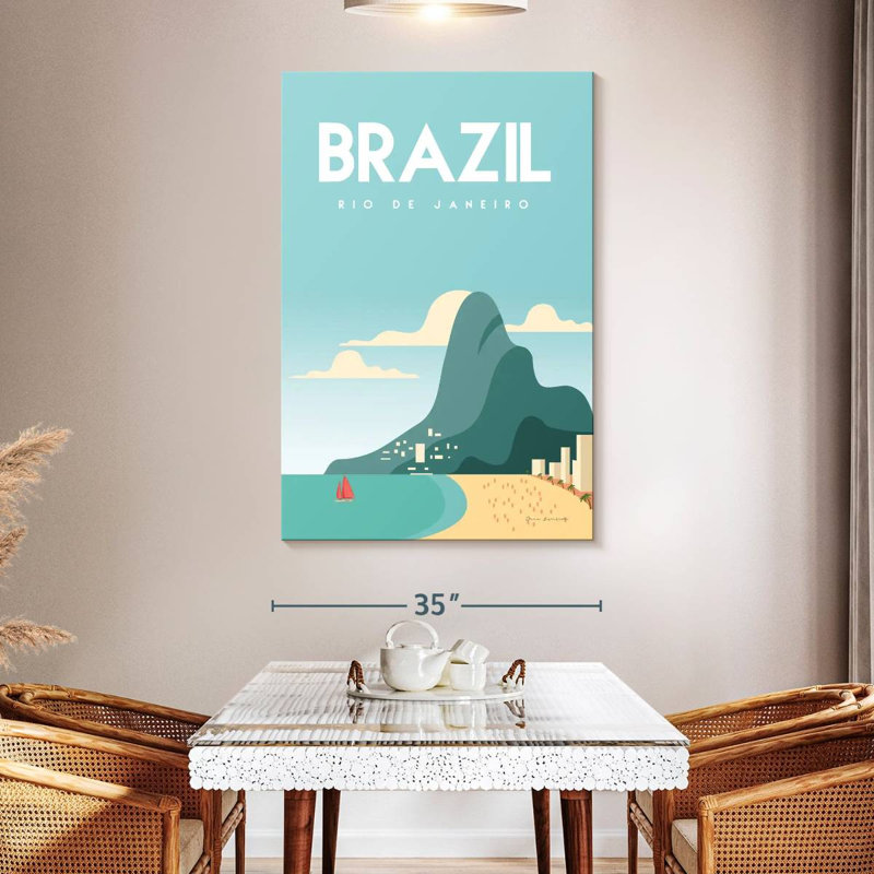 Aime Brazil, 51" H x 34" W