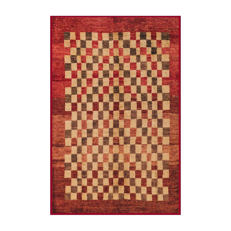 Abstract Indoor Rug, Rectangle 5' x 7'