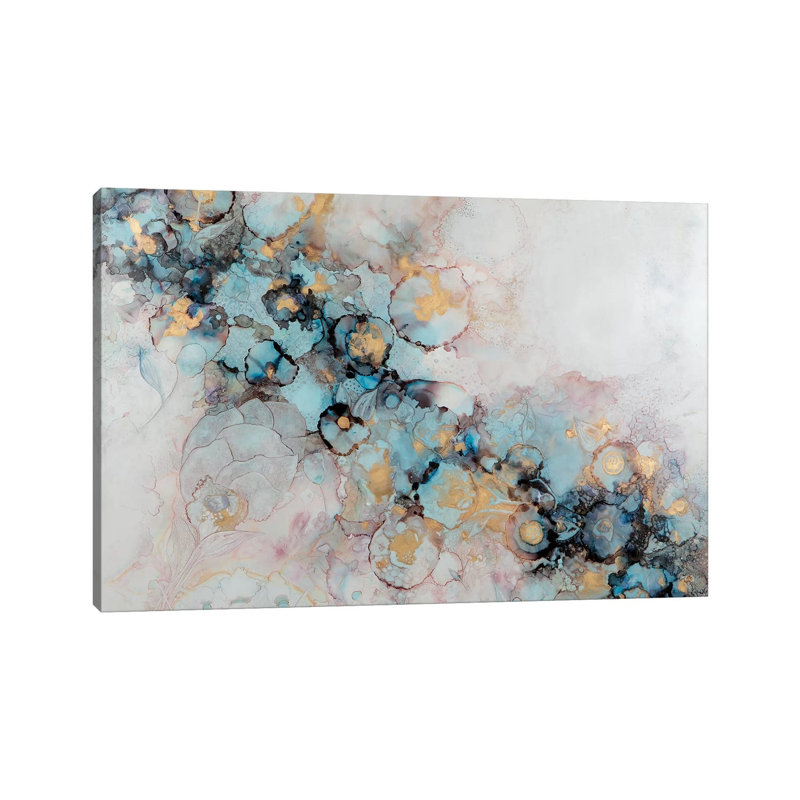The Garden by Mishel Schwartz - Wrapped Canvas Painting, 20.32 cm H x 30.48 cm W