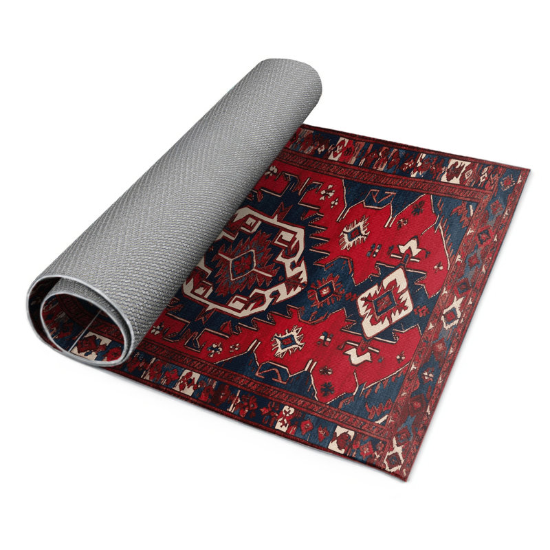 Tapis turc intérieur et extérieur brun, Rectangulaire 3 pi x 5 pi