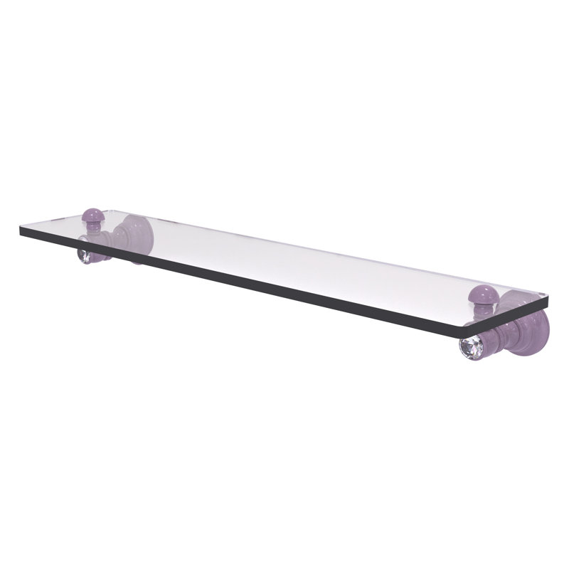 Tablette flottante Carolina, H 2,4 po x l 22 po x P 5,54 po, Lavande