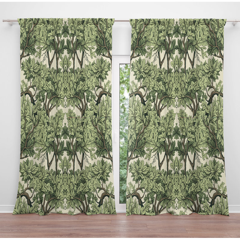 Rideau en polyester Momeyer, L 40 po x L 52 po