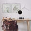 "Simple White Peony Stems", ensemble de 2 toiles murales par Jennifer Rigsby-1032099101