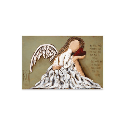 Vous avez plus de force sur le plastique / acrylique par Ruth's Angels, peinture