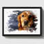 Golden Retriever Dog - Wall Art-23699293-23699294