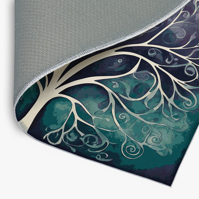 Verdant Reverie Indoor And Outdoor Area Rug, Rectangle 5' x 7'