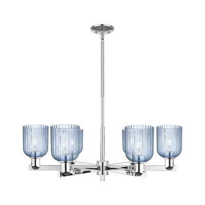 Lustre suspendu 6 lumières Bridal Veil
