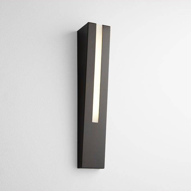 Plafonnier encastré d'extérieur 1 lumière Karme, Bronze huilé