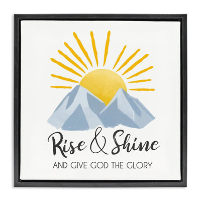 "Spiritual Rise & Shine", art mural encadré par Lucca Sheppard