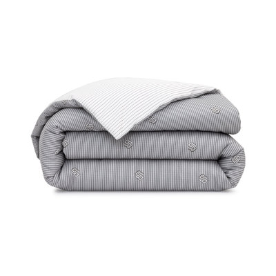 Double B Cotton Sateen Striped Duvet Cover