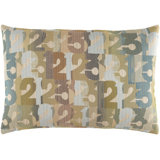 Shoop Shoop Geometric Cotton Blend Throw Pillow