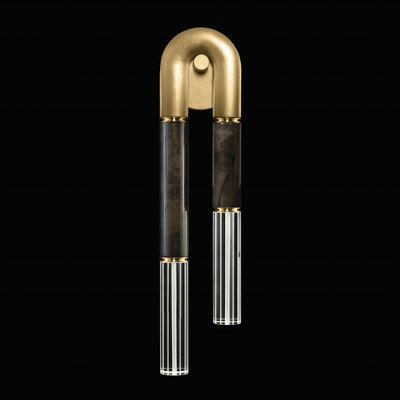 Antonia Iron LED Flush Mounted Sconce