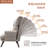 Alida 29.52'' Wide Lounge Chair and Ottoman-1900744321